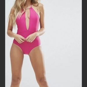 TED BAKER PINK SWIMSUIT,Size 10US